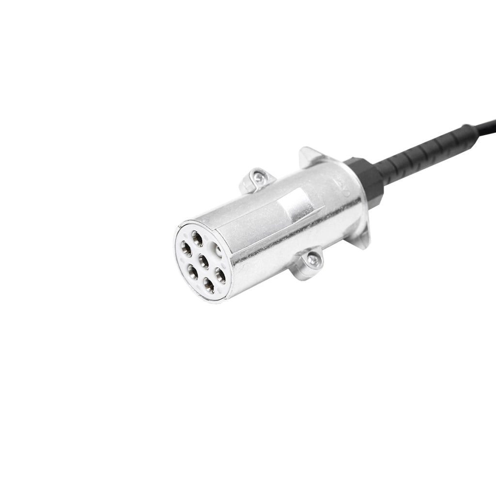 Cavo elettrico 3,4 m con connettori a 7 poli per presa rimorchio TIR