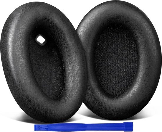 Sostituti di Orecchioni per WH-1000XM4 - Isolazione Acustica con Gel di Ei più Sottile - Orecchioni e Cuscini Aggiunti - Nera.