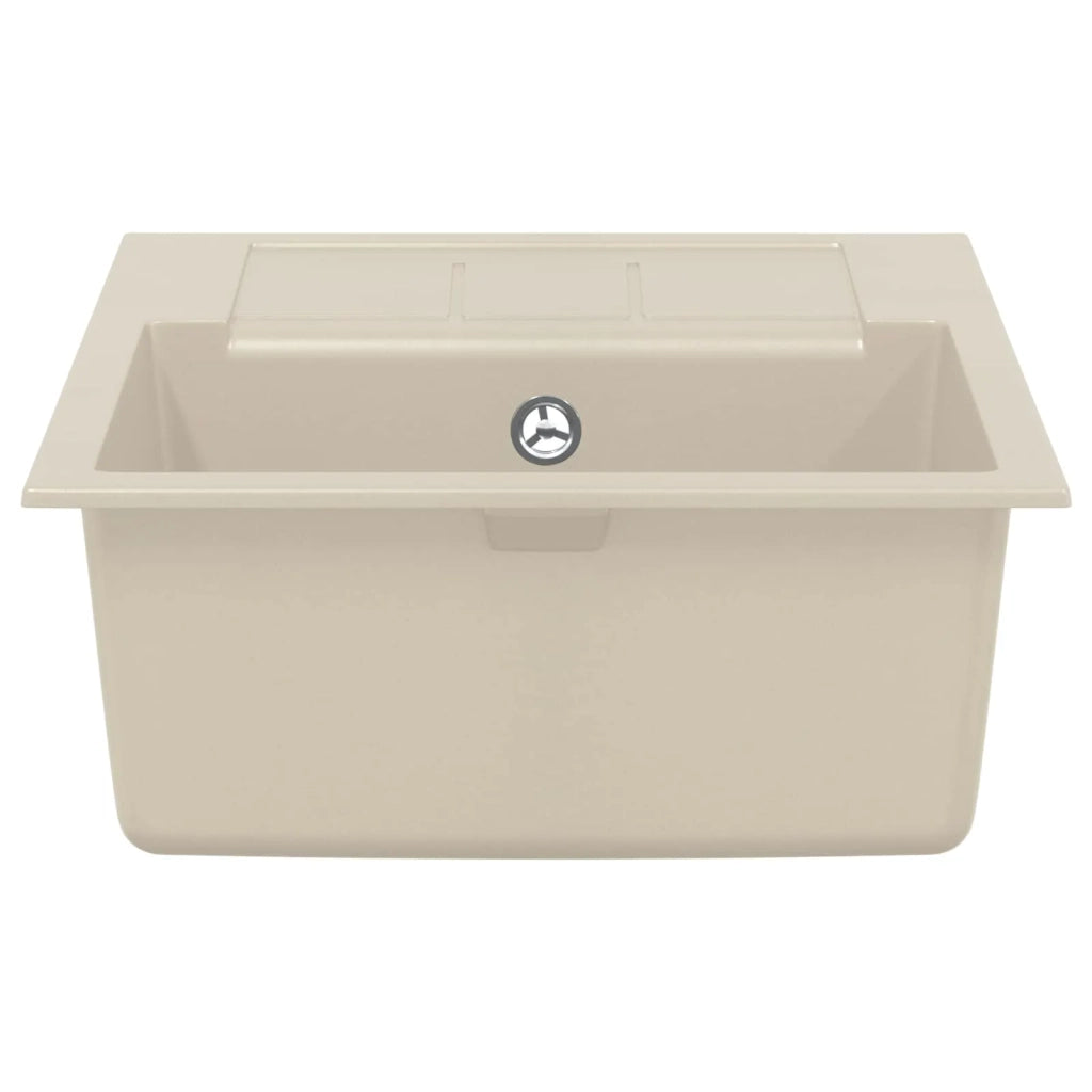 Lavello Beige 620 x 500 mm 80% Quarzo e 20% Resina CFW5227447