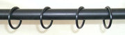 ASTE ASTA BATONE PER TENDA IN FERRO BATTUTO CM. 150