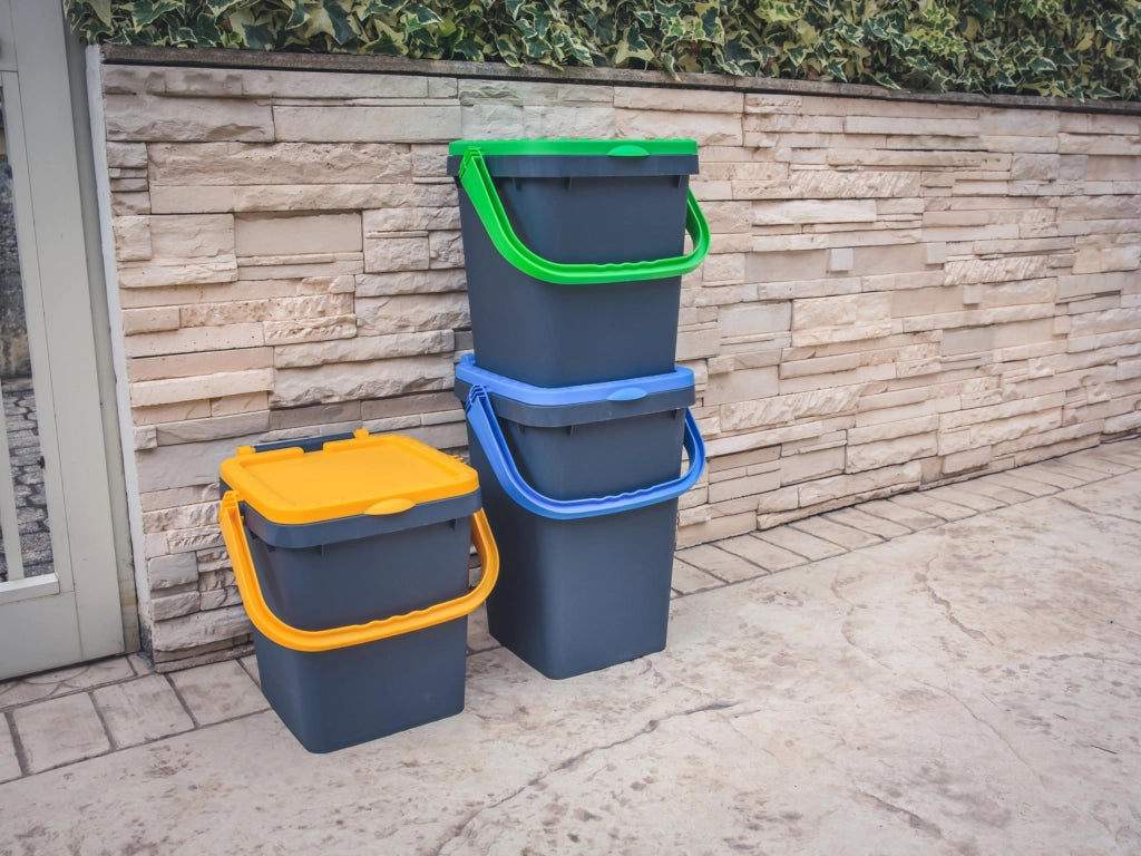 Pattumiera per Raccolta Differenziata Ecoplast 20 lt 34 x 34 x 34 cm