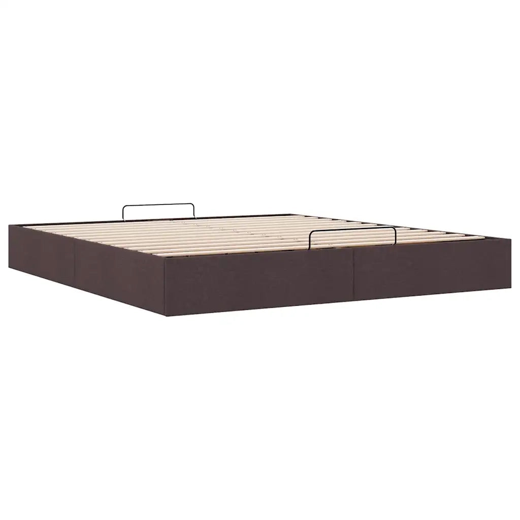 Struttura Letto Pouf senza Materasso 160x200 cm in Tessuto 3310892