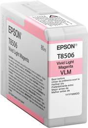 Epson C13T85060N cartuccia d'inchiostro 1 pz Originale Magenta chiaro vivido