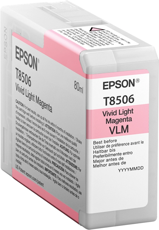 Epson C13T85060N cartuccia d'inchiostro 1 pz Originale Magenta chiaro vivido