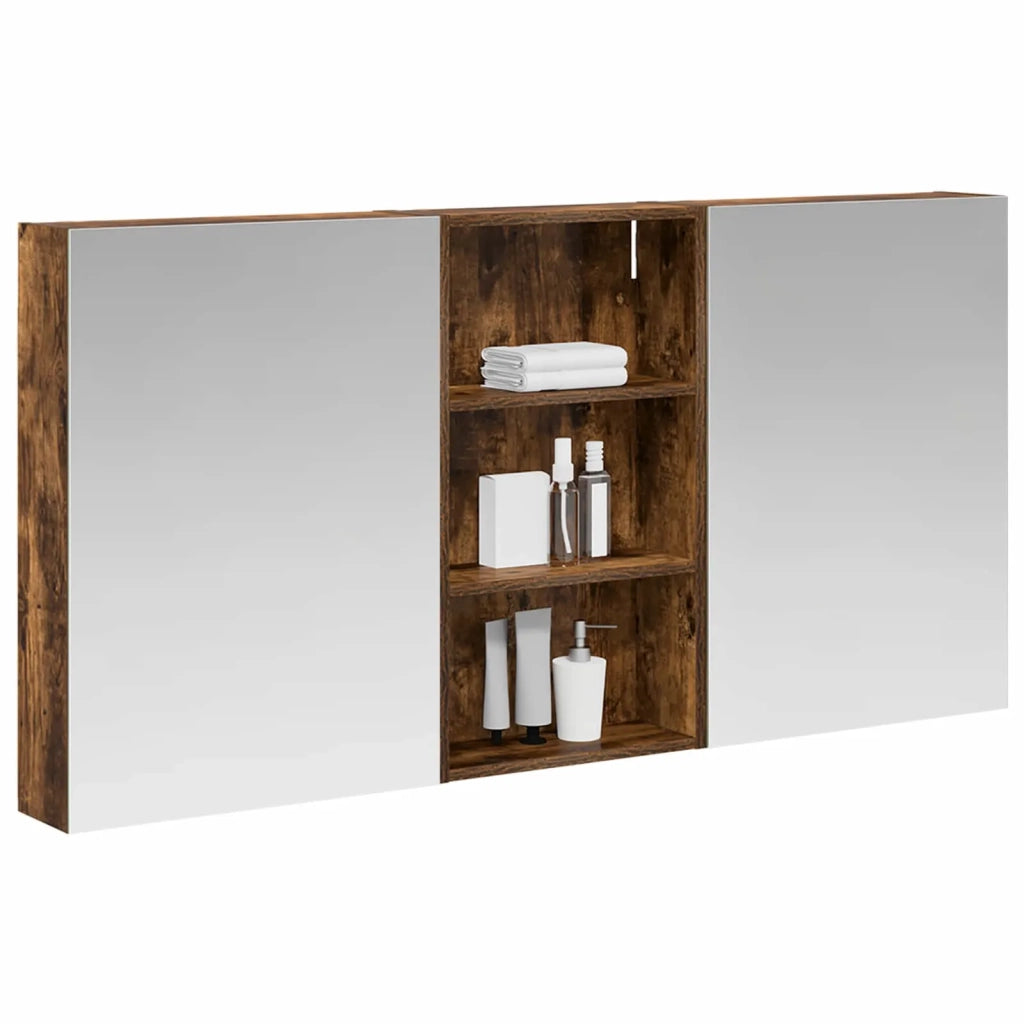Set di Armadi da Bagno 3 pz 140 x 14,5 x 70 cm 3403780
