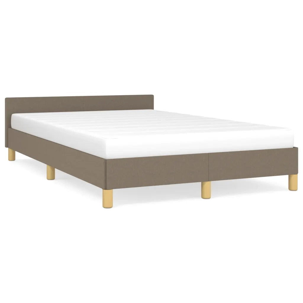 Giroletto senza Materasso Tortora 120x190 cm Tessuto 379538