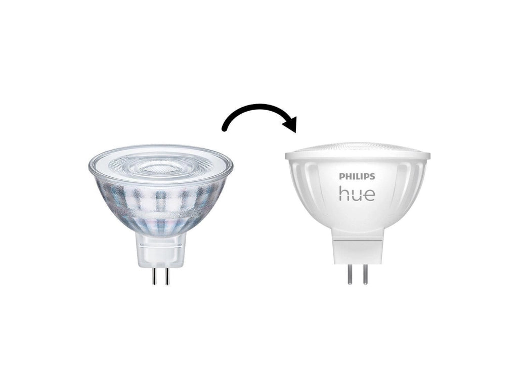 Philips Hue White and Color ambiance MR16 Faretto luminoso intelligente Bluetooth/Zigbee Bianco 6,3 W