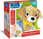 Baby Billo Bau Gattona con Me, Cagnolino Peluche per Imparare a Gattonare,Insegna Numeri, Parole, Versi degli Animali,Cl