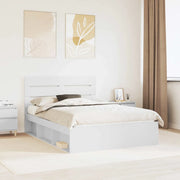 Struttura del letto Bianco 160 x 200 cm Pino massello 3411720
