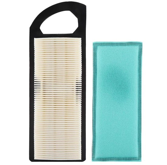 Filtro d'aria di alta qualità per Stratton - Dimensioni 22,5 x 7,8 x 3,8 cm - Numeri di riferimento OEM 697153/698083/795115 - Adatto per PS: 14-18 - Tipo di motore OHV - Filtro dell'aria per motori