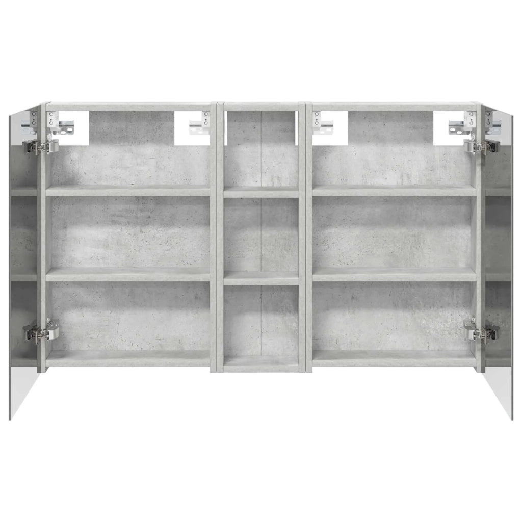 Set di Armadi da Bagno con porta 3 pcs 100 x 10,5 x 60,5 cm