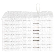 Asciugamano per Ospiti SOLUND 10 pz | Teli per bagno Bianco 15 x 21 cm 550 gsm