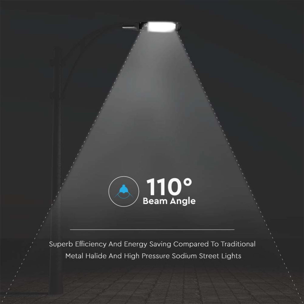 Armatura Stradale LED SMD 50W Nero 4000K IP65 per Illuminazione Esterna