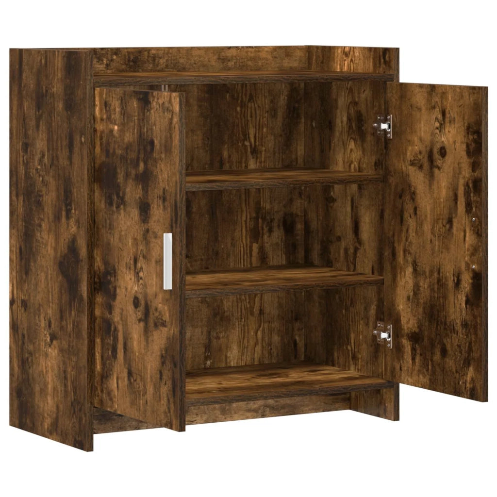 Credenza Rovere Fumo 72 x 36 x 80 cm Legno ingegnerizzato 8011095