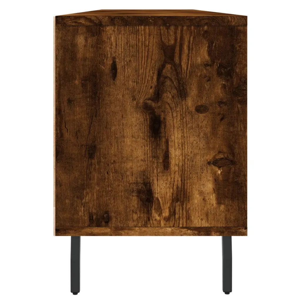 Mobile TV | Armadietto TV | Mobile Porta TV Rovere Fumo 150x30x44,5 cm in Legno Multistrato