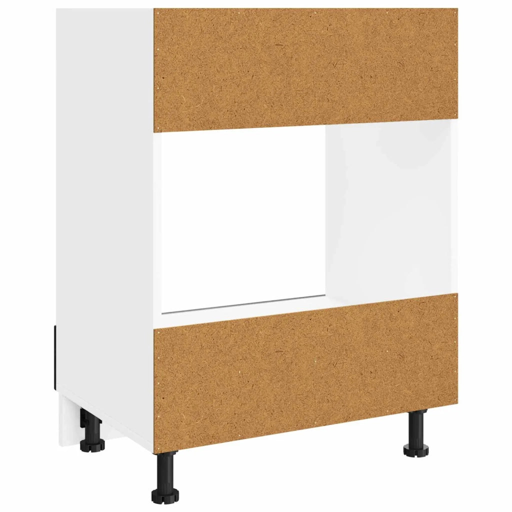 Armadio per forno Lucca Rovere Nero 60 x 46 x 81,5 cm 8003820