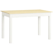 Tavolo da Pranzo Allungabile Legno Bianco Moderno ¨C zephmum ¨C 119x70x75