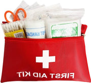 Kit di pronto soccorso esterno mini 94 pezzi per uso domestico viaggi in auto ufficio sport escursioni campeggio emergenze in ambiente esterno