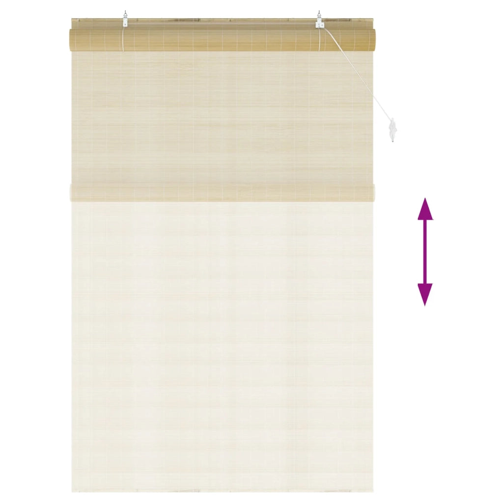 Tenda a rullo Naturale 160 x 220 cm Bambù 42039695