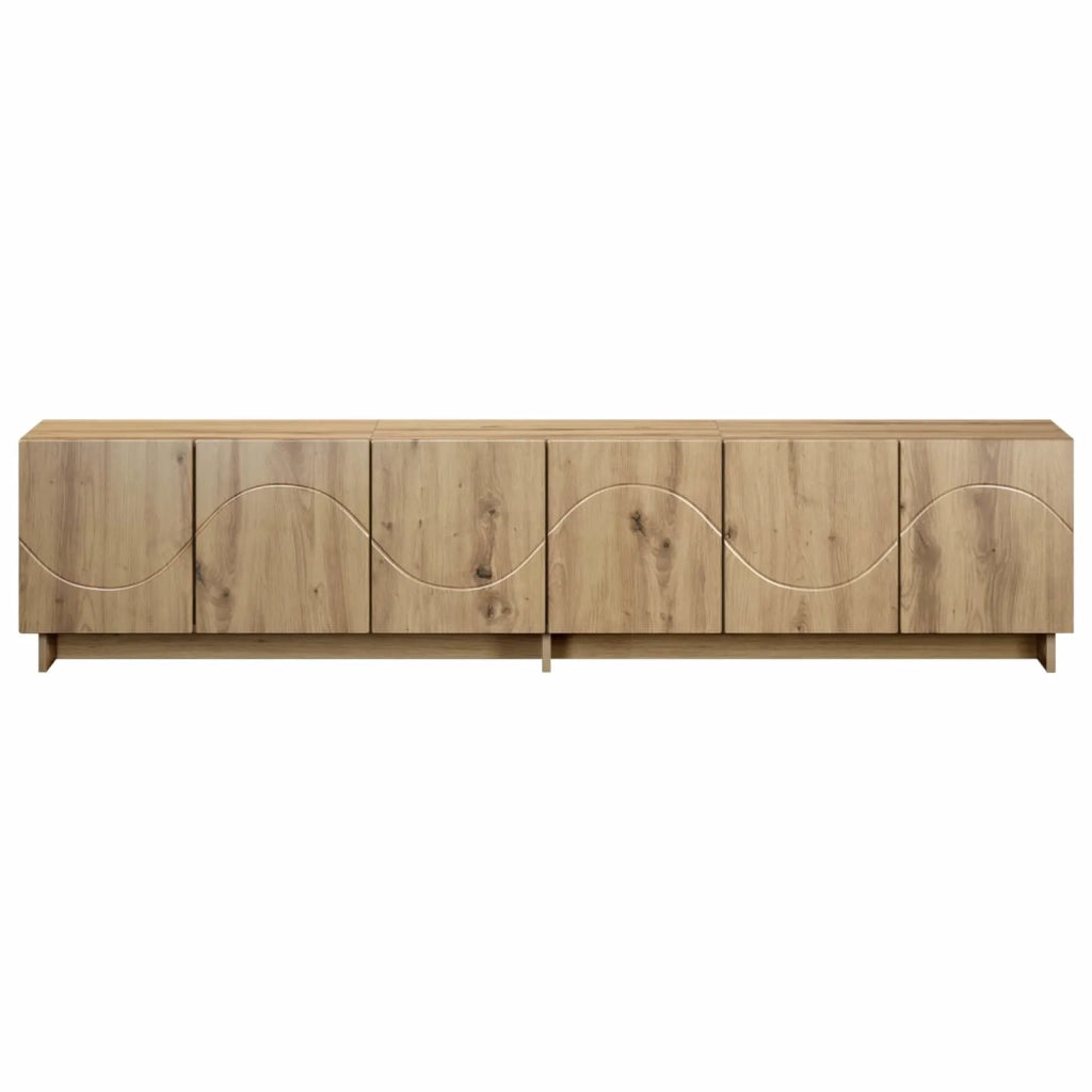 Supporto TV 179.5 x 34.5 x 40 cm Rovere Artigianale 8011593