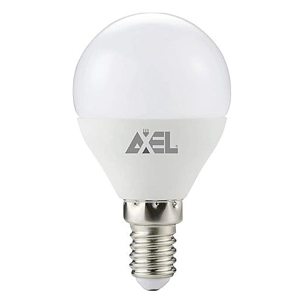 Lampadina led axel sfera e14 *** formato 6 w, colore- luce fredda 6400 k, confezione 1