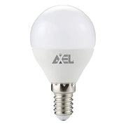 Lampadina led axel sfera e14 *** formato 6 w, colore- luce fredda 6400 k, confezione 1