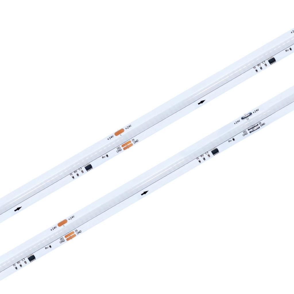 24V Striscia LED Dinamica IC WS2811 10 Metri 4000K 8W/M CRI 90 IP20 800 LM/M Passo 10mm Sequenziale