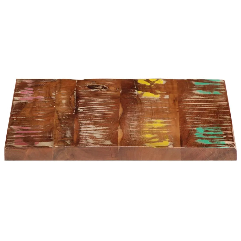 Piano per Tavolo 50x50x3,8 cm Quadrato Legno Massello di Acacia 371120