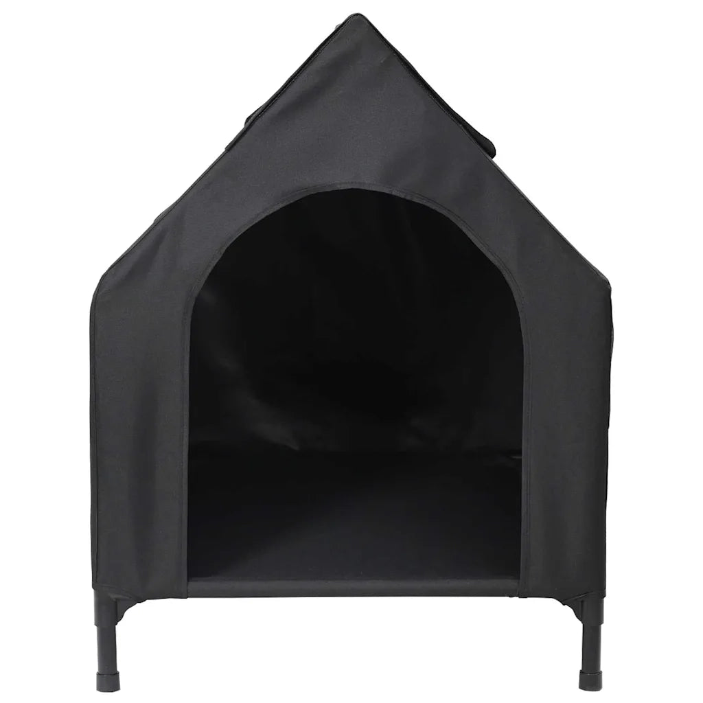 Casa per Animali Nero 90 x 65 x 83 cm Acciaio 42008159