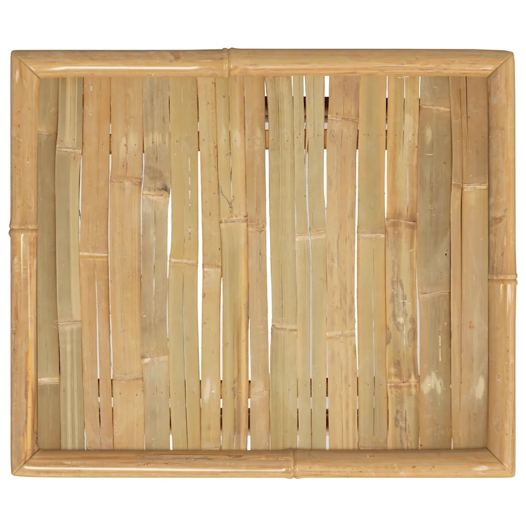 Tavolino da Giardino-Tavolo da Esterno 65x55x30 cm in Bamb¨´ 494426