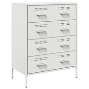 Credenza | Madia | Buffet da pranzo | Armadio da pranzo Bianca 68x39x89 cm in Acciaio