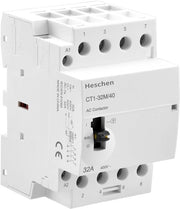 Protezione AC modulare - 32A - Interruttore manuale - 4 poli - Protezione termica - Per uso domestico - Modello CT1-3