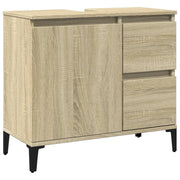 Armadietto da Bagno | Armadio da bagno Rovere Sonoma 65x33x60 cm Legno Multistrato