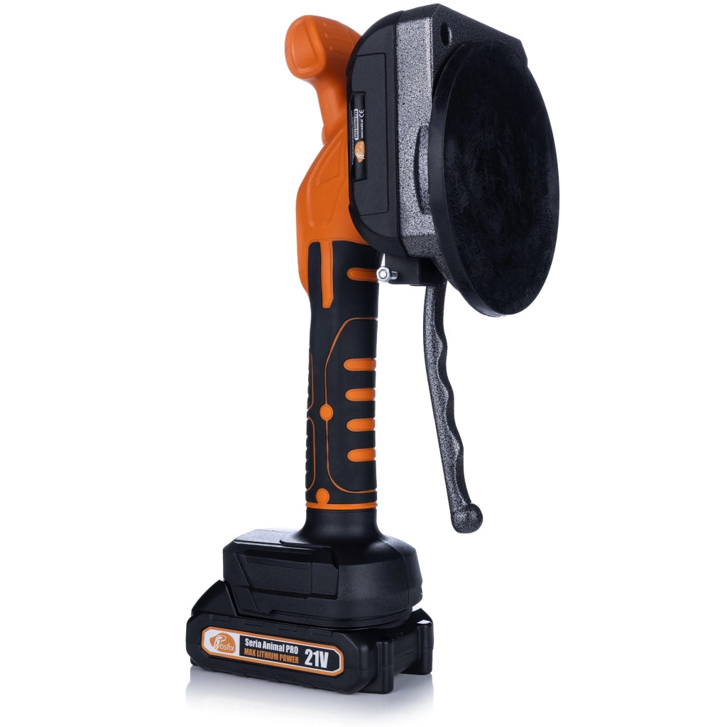 Pompa a Vuoto Vibrante Senza Fili Orange Mosquito OM21V – 21V, 800W, 120kg | Set con 2 Batterie e Valigetta