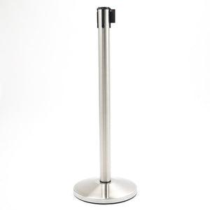 2 Colonnine Tendinastro di 3 m in Acciaio nastro Grigio