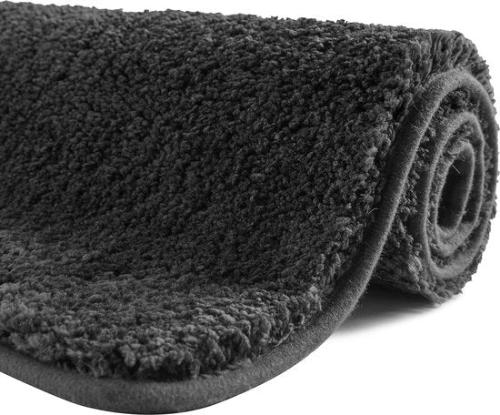 Tappeto di assorbimento morbido con microfibra idrorepellente, lavabile in lavatrice, 50 x 80 cm