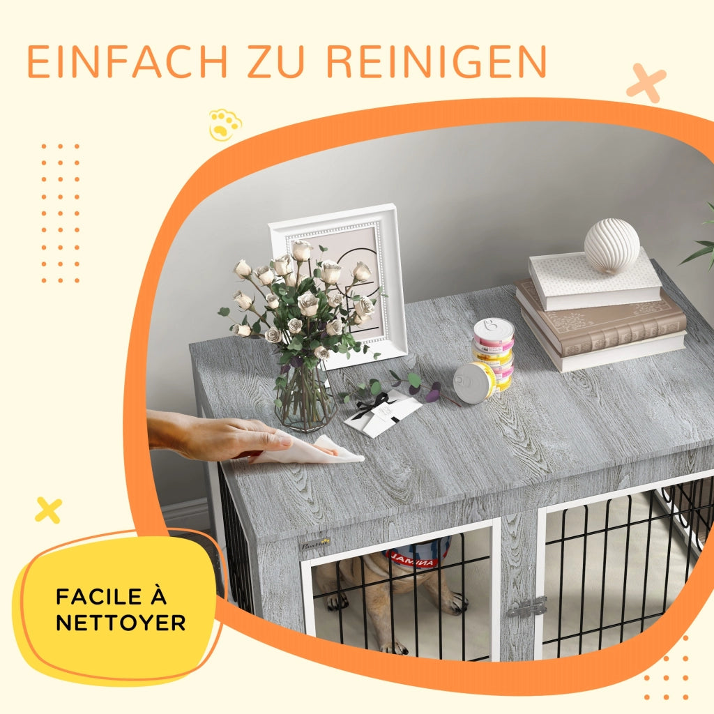 Cuccia per cani ¨C Minimal ¨C Grigio 90x58x65