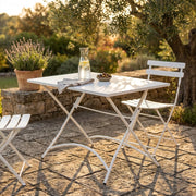Tavolo da Giardino Pieghevole in acciaio - LUCKY