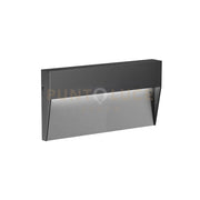 GES1171N- SEGNAPASSI IN ALLUMINIO LED 4000K 447LM 6W COLORE ANTRACITE