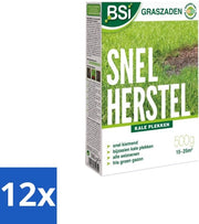 Ricrescita Rapida del Prato - Drenante e Resistente - 500 g - Confezione Economica - 12 pezzi