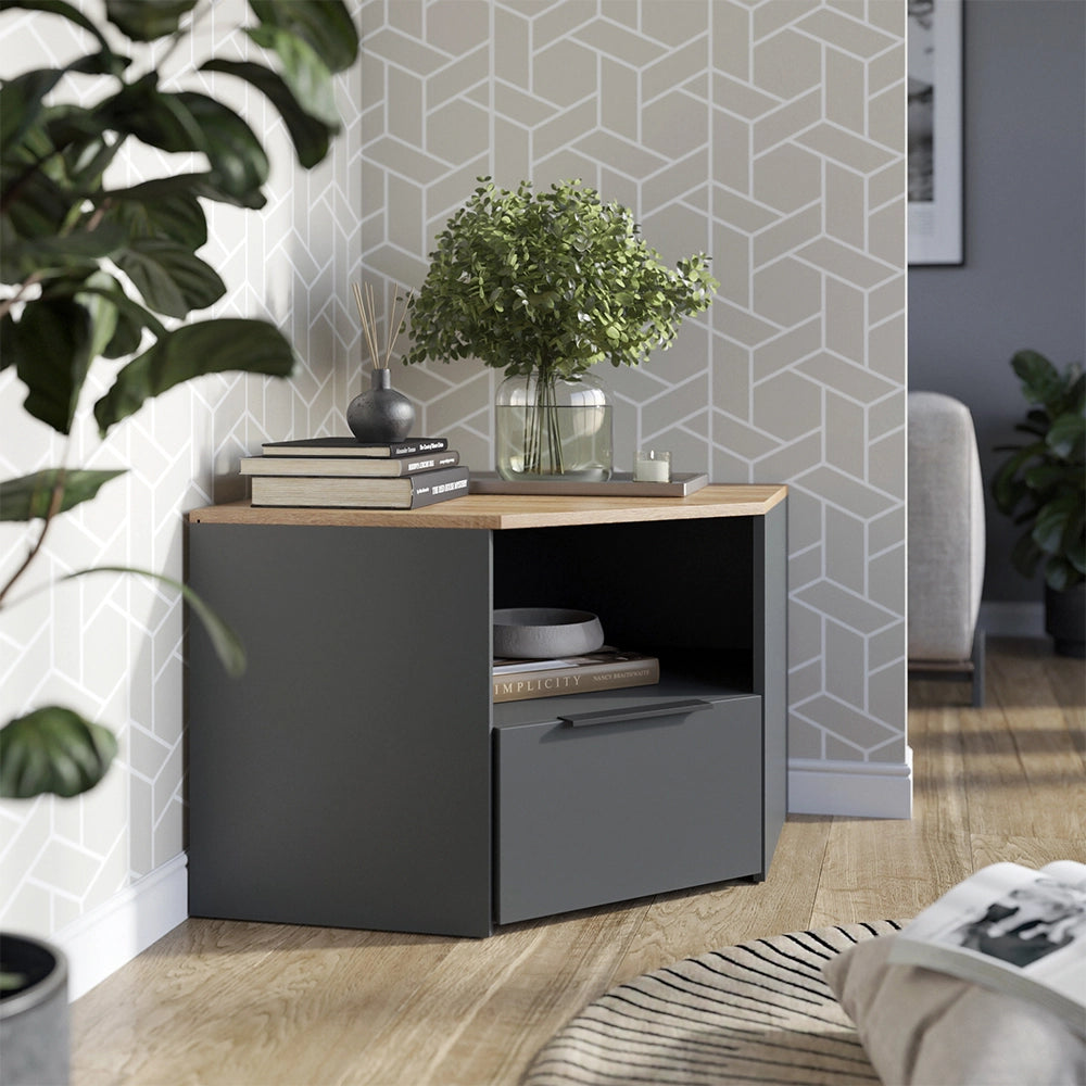 Vicco Credenza bassa Antracite 68 x 50 cm