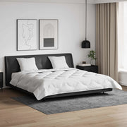 Duvet Estivo con cuscino 3 pcs Bianco Microfibra 3377319