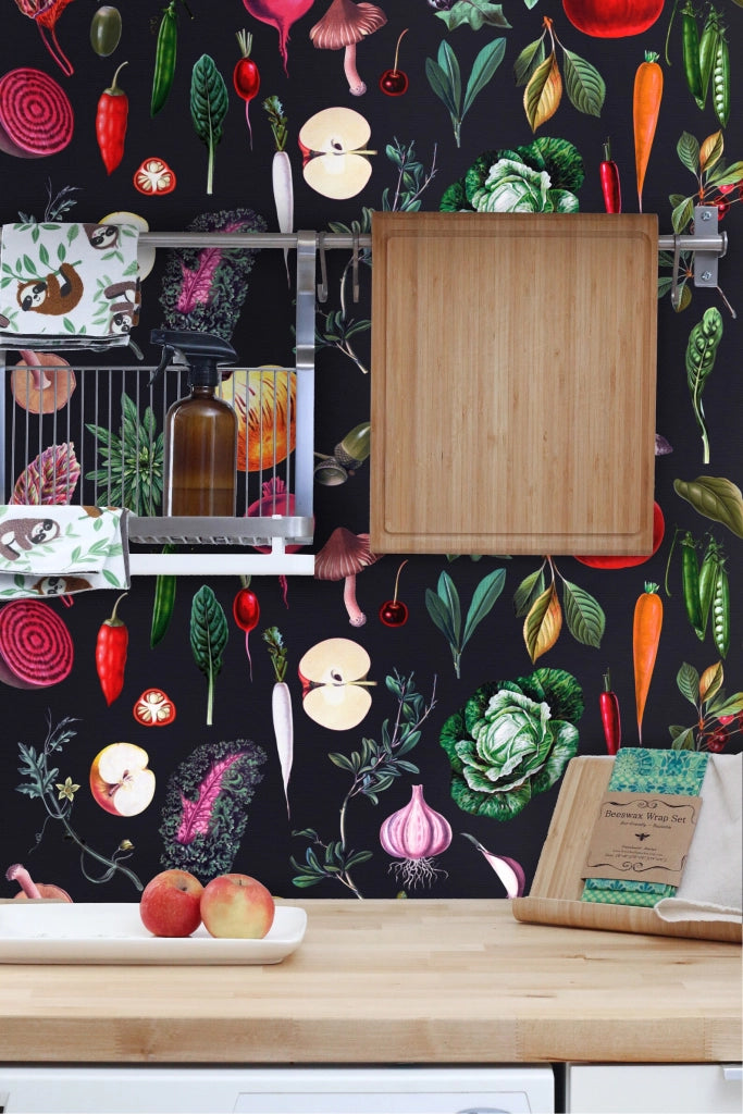 Carta da Parati Cucina Carta Vegana 250x200cm 5,5mq 