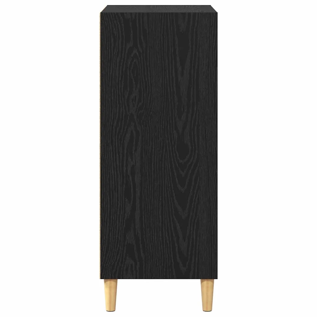 Credenza Rovere Nero 57 x 35 x 89.5 cm Legno multistrato 875124