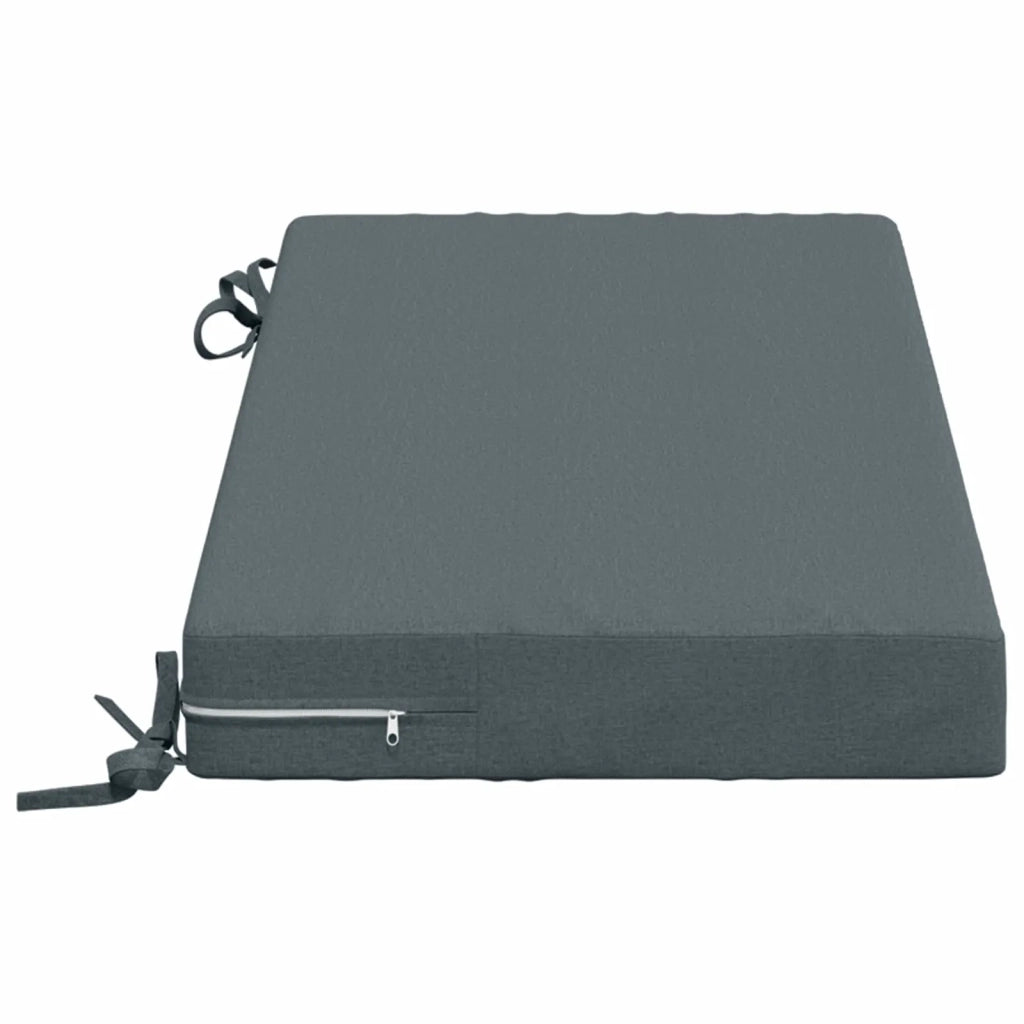 Cuscini per Panchina a 2 Pezzi SOEST 2 pz 100% Poliestere Blu 949555