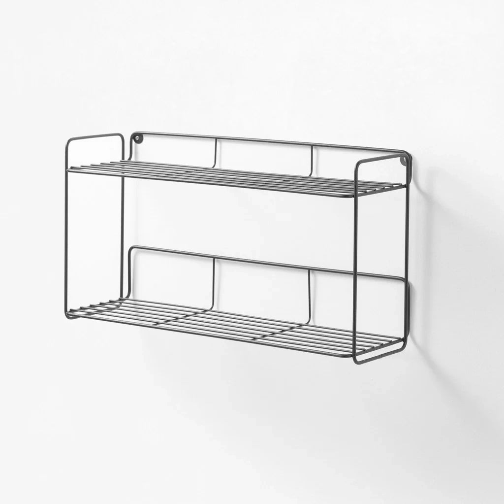 Mensola/Scaffale da parete NORI nero