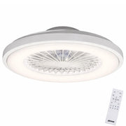 Ventilatore plafoniera led zephir 2 in 1 con telecomando e luce calda fredda regolabile zvp6