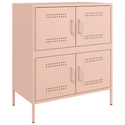Credenza | Madia | Buffet da pranzo | Armadio da pranzo Rosa 68x39x79 cm in Acciaio