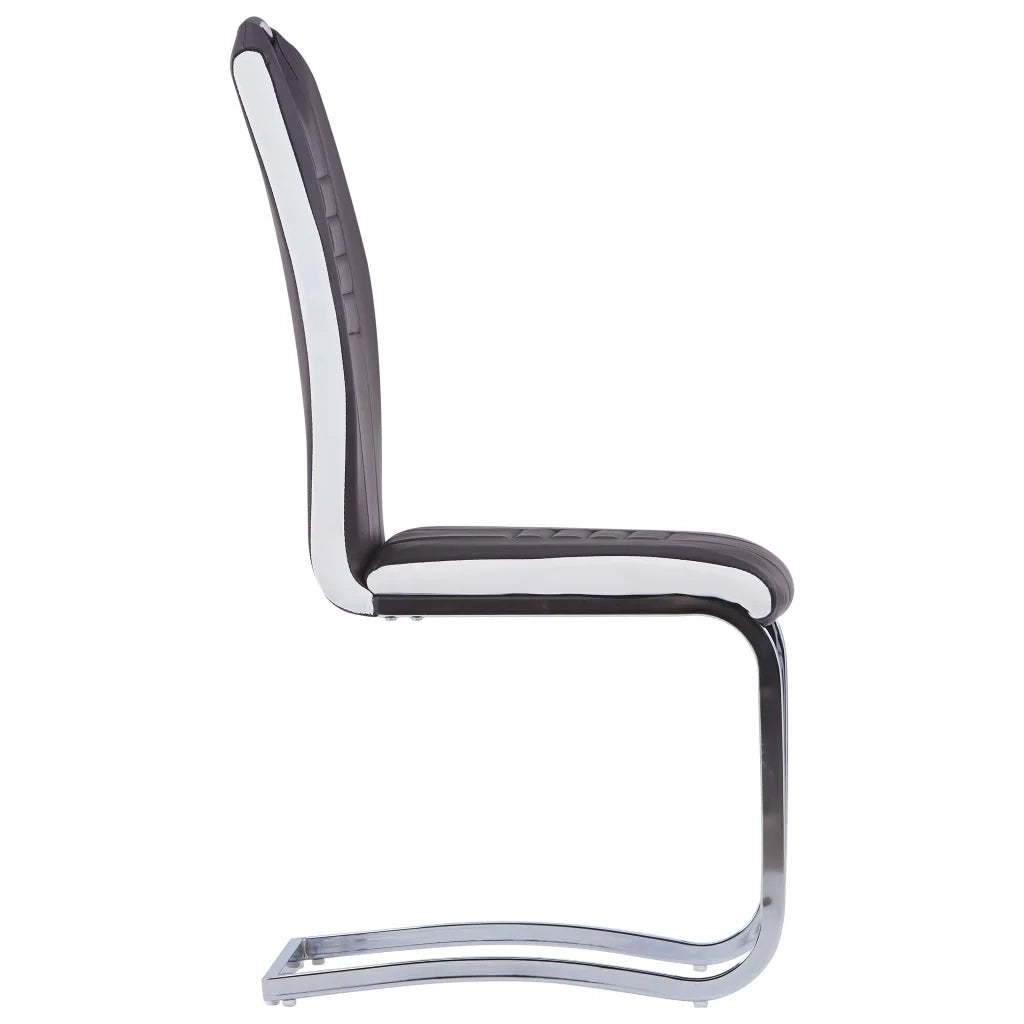 Set Sala da Pranzo 11 pz in Similpelle Marrone 3053167
