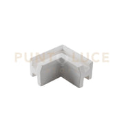 I-PROFY-BIS-L CONNESSIONE ANGOLARE BIS BIANCO PER LED BIEMISSIONE INCLUSO ANIMA E DIFFUSORI 11X6,1X4,7CM